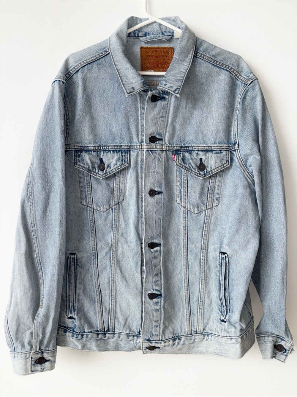 Levi's Light Wash Virgil Denim Trucker Jacket